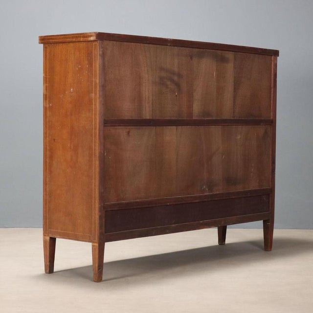 Wood Vintage Bookcase in Wood, 1950s For Sale - Image 7 of 8