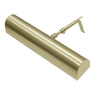 1990s House of Troy 16" Gold Picture Light For Sale