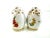 Vintage Hand-Painted Czechoslovakian Porcelain Salt & Pepper Shakers – Floral With Gilded Art For Sale - Image 11 of 12