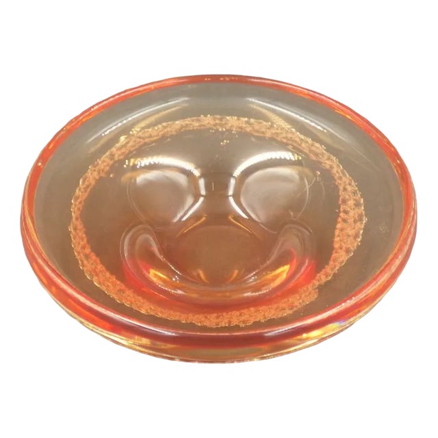 Handblown Dish by Jindra Beránek, 1970s For Sale