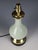 Wood Victorian French Celadon Glazed Ceramic Table Lamp, 1890 For Sale - Image 7 of 11