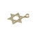 Elevate your jewelry collection with our exquisite 14k Yellow Gold Star of David Pendant. This stunning charm, weighing...