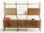 Mid-Century Italian Modern Free-Standing Bookshelf in Wood and Brass, 1960s For Sale - Image 11 of 18