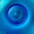 Blue 1920s Fenton Celeste Blue Stretch Glass Plates, Set of 12 For Sale - Image 8 of 18