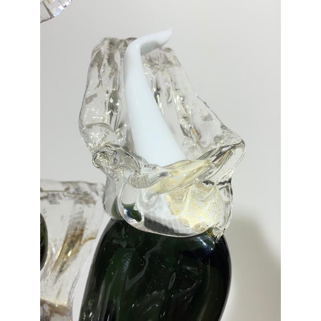 Venetian Murano Glass Flamenco Dancer Figurine, 1950 For Sale - Image 14 of 17