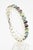 Multicolored Gemstone and Sterling Silver Link Bracelet For Sale - Image 14 of 14