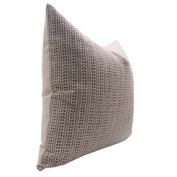 Introduce timeless artistry into your home with the Ratan Bel cushion cover by Fabdivine. Handmade using traditional block...