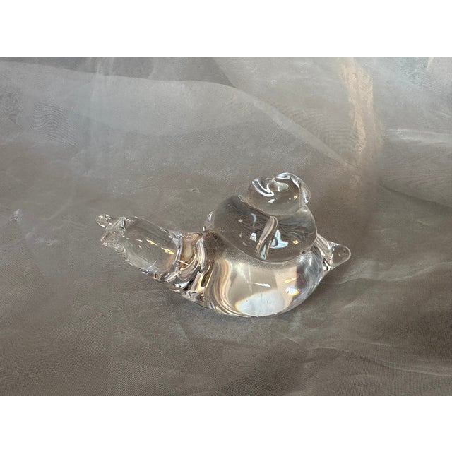 Display this vintage hand-blown art glass snail figurine on your home office desk or living room shelf as a reminder to...