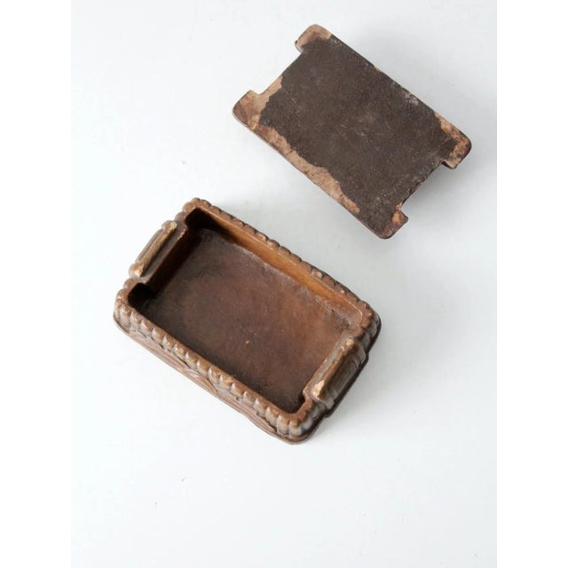 Vintage Syroco Wood Box For Sale - Image 10 of 11
