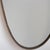 1960s Mid-Century Italian Wall Mirror with Brass Frame and Beading, 1960s For Sale - Image 5 of 16