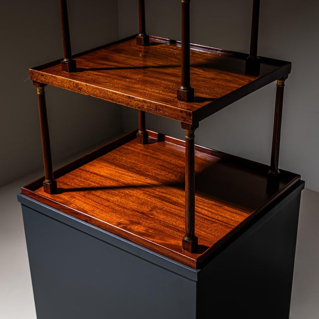 Early 19th Century Mahogany 4-Tier Shelf For Sale - Image 5 of 7