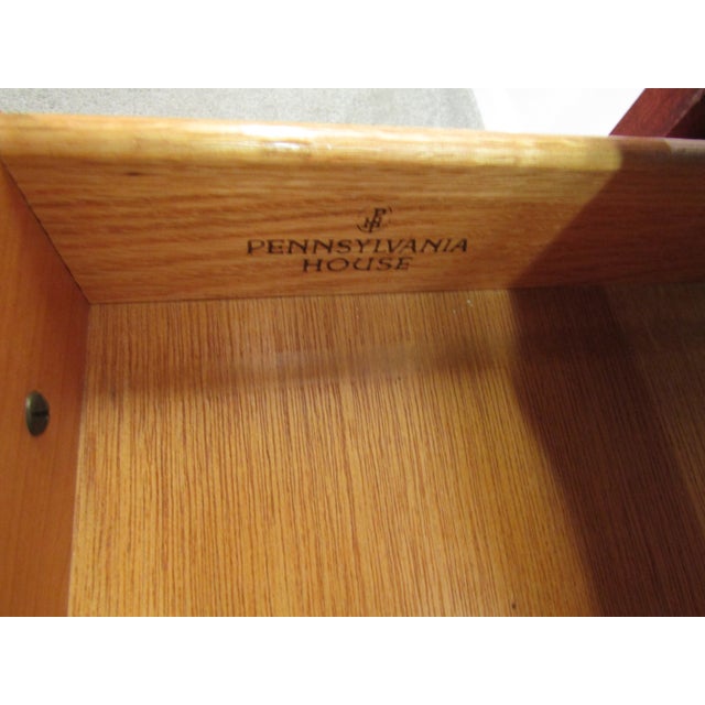 Pennsylvania House Solid Cherry Console Table For Sale - Image 6 of 7