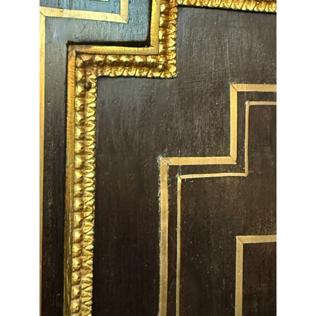 French 19th Century Napoleon III Period Cabinet With Metal Inlays For Sale - Image 13 of 13