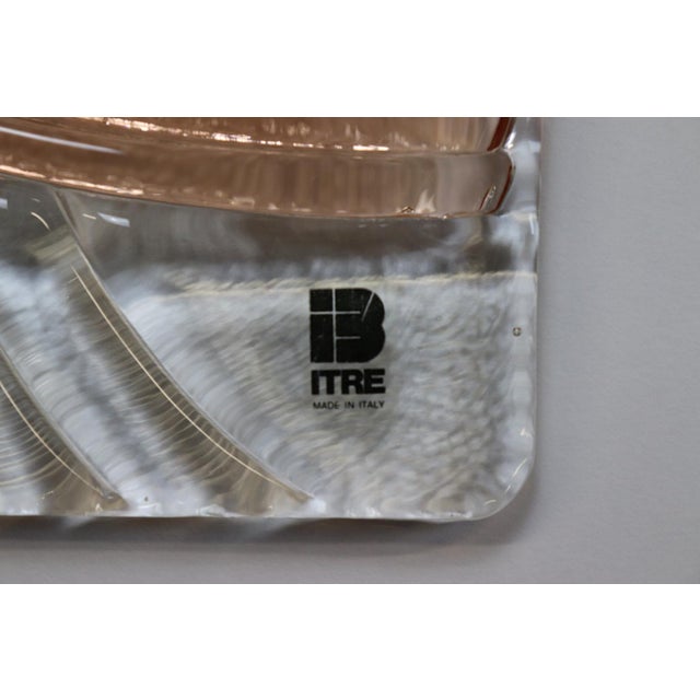 Mid-Century Murano Hand Cast Glass Panel For Sale In New York - Image 6 of 8