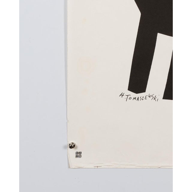 Black Cat Poster by Henryk Tomaszewski, 1977 For Sale - Image 8 of 9