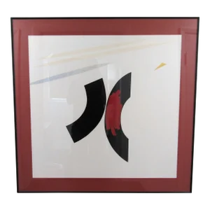 Judith Murray Lincoln Center Mozart Bicentennial 40" X 39" Framed Serigraph 1991