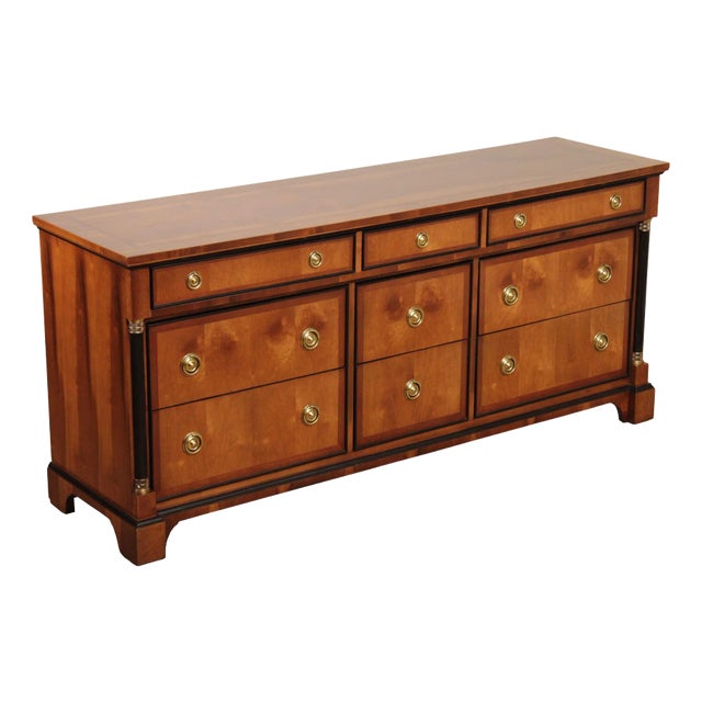 Century Furniture Biedermeier Style Long Dresser For Sale