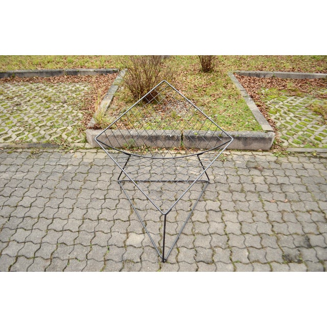 Model OTI 1980 Wire Lounge Chair by Niels Gammelgaard for Ikea, 1986 For Sale - Image 14 of 17