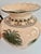 Vintage Palm Tree Crackle Glaze Vase | Large British Colonial Coastal Ceramic Urn | 11.5” X 8.5” For Sale In Charleston - Image 6 of 7