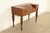 Baker Furniture Company Grand Rapids Chair Co. Antique Victorian Carved Walnut Slant Front Writing Desk, Circa 1930s For Sale - Image 4 of 15
