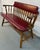 Mid 20th Century Vintage Farmhouse Windsor-Style Spindle Bench For Sale - Image 5 of 8