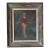 1970’s A. Blanchaze Ballet Dancer Woman Oil on Board Painting, Rustic Wood Framed For Sale