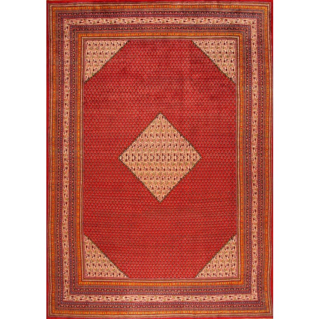 Middle Eastern Rug in Wool For Sale