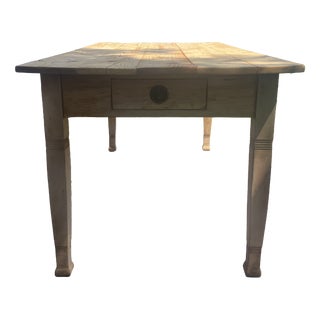 Antique Table in Fir, 1890s For Sale