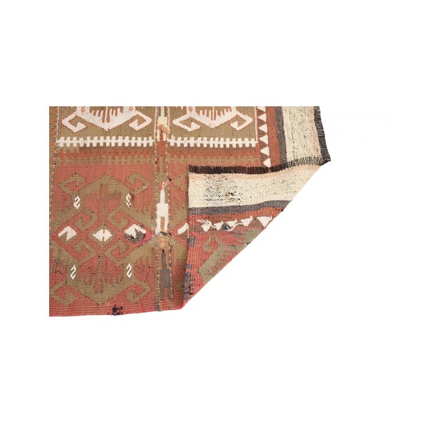 1960s Vintage Decorative Small Kilim Rug - 3`1″ X 4`5″ For Sale - Image 5 of 6