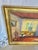 Early 20th Century Early 20th Century Interior Painting Oil on Canvas For Sale - Image 5 of 12