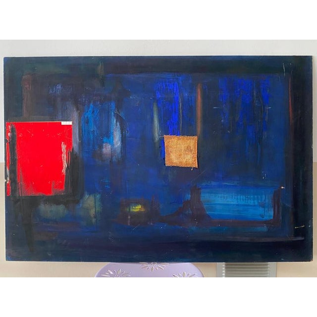 Modern Robert Mus, Untitled 5, 1966, Oil Painting For Sale - Image 3 of 7