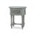 Pair of French Provincial Painted Oval End Tables For Sale - Image 4 of 10