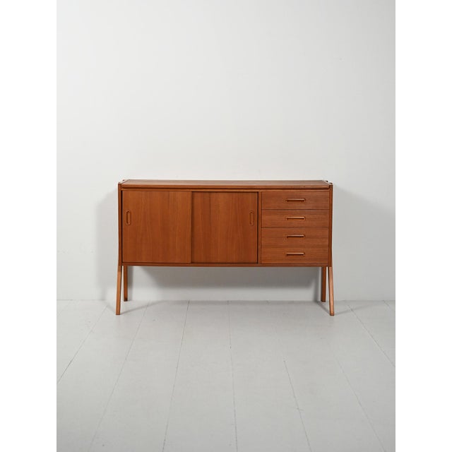 Scandinavian Sideboard with Exposed Structure, 1960s For Sale - Image 13 of 13