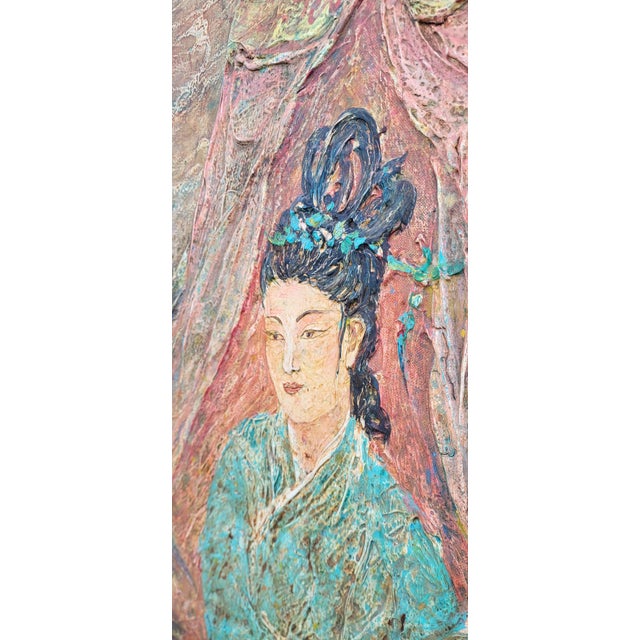 Gerard d'Alton Henderson, Lady of Quality in China Accompanied by Horsemen, 1800s, Canvas on Panel, Framed For Sale - Image 3 of 15