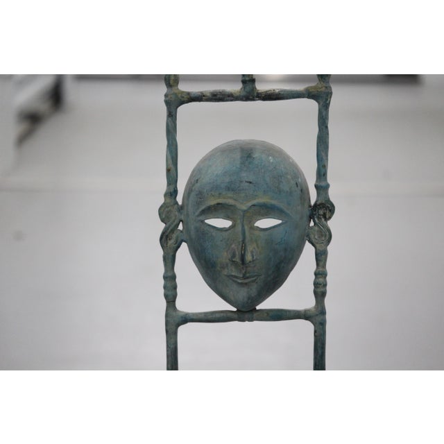 Figurative Mask Candleholder, 1970s For Sale - Image 17 of 18