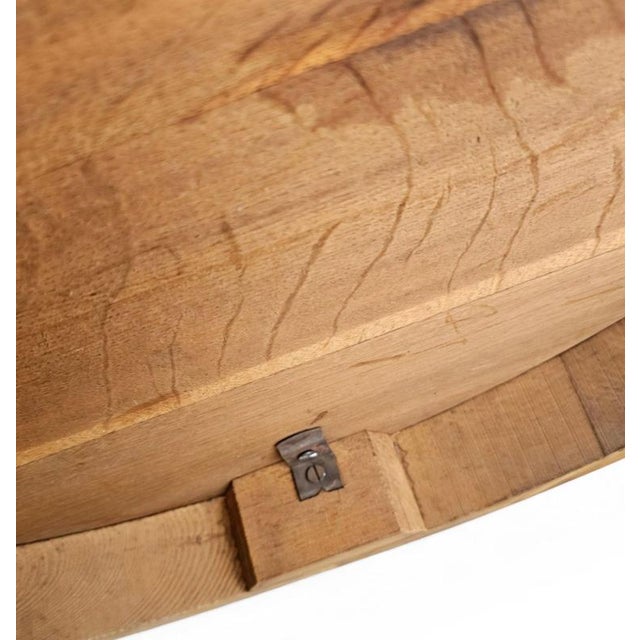 Art Deco Oak Side Table, 1930s For Sale - Image 15 of 16