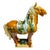 Ceramic Late 20th Century Large Chinese Tang Dynasty Sancai Glazed Pottery Horse Statue For Sale - Image 7 of 11