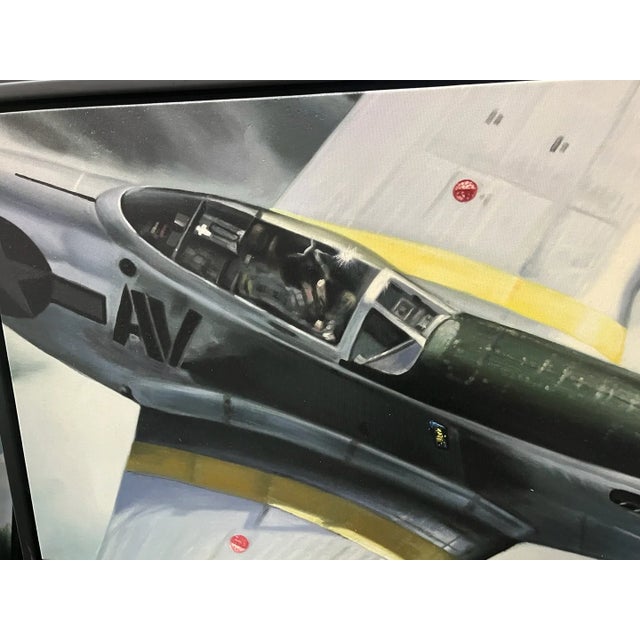 “Mustangs” Artist Print by Ken Orton 81/95 (18 X 44) For Sale - Image 4 of 6