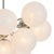 2020s Regina Andrew Shine Globe Flush Mount, Polished Nickel with Swirl Glass For Sale - Image 5 of 7