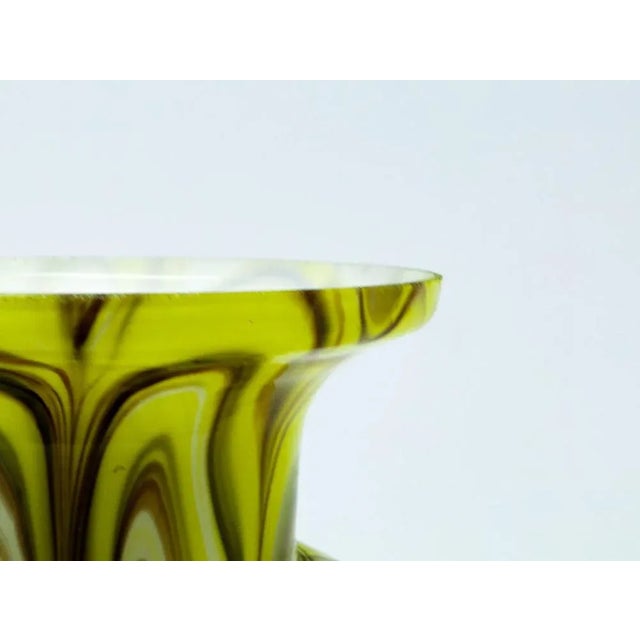 Glass Art Nouveau Vase from Welz Glassworks, Former Austro-Hungarian Empire, 1900s For Sale - Image 7 of 10