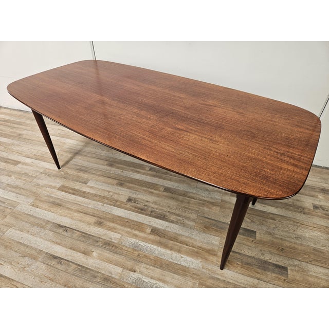 Mid-Century Modern Dining Table attributed to Gaetano and Alessandro Besana, 1960 For Sale - Image 3 of 18