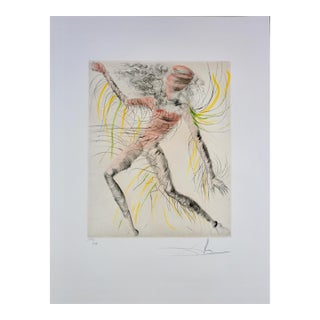 1960s Salvador Dali the Hippies the Cosmonaut For Sale