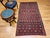 Vintage Moroccan Kilim Rug, Handwoven Wool & Cotton, Stripe Pattern, Red & Brown, 4x7 For Sale - Image 10 of 10