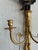 1920s Pair of Antique Italian Carved Wood Candle Power Neoclassical Wall Sconces. For Sale - Image 5 of 7