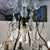Metal Louis XV Napoleon III Chandelier with Cut Rock Crystal, France, 1880 For Sale - Image 7 of 18