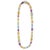 Metal 326.8 Carat Multi Gemstone Statement Boho Chic Vintage Necklace in 18k Solid Gold For Sale - Image 7 of 16