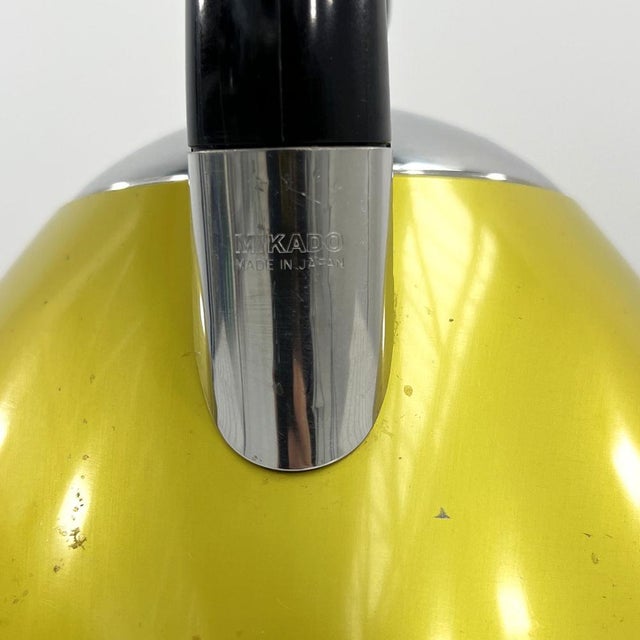 1980s Yellow Tea Kettle from Mikado, Japan, 1980s For Sale - Image 5 of 7