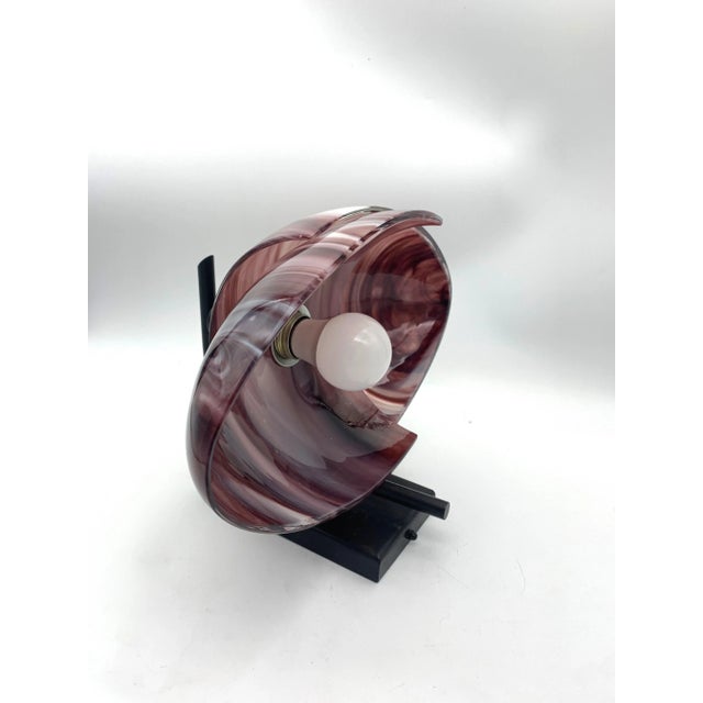 Pair of very special wall appliques. each applique has 2 windows. the glasses are signed murano. attributed to vistosi....