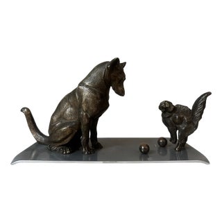 Bronze Animal Sculpture, 1930 For Sale