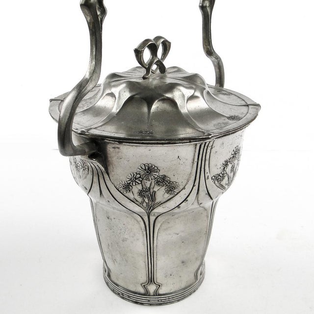 Art Nouveau Biscuit Box from Orivit, Germany, 1900s For Sale - Image 12 of 17